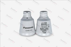 marking on light bulb surface