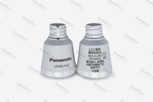 marking on light bulb surface